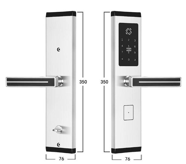 Khóa cửa thông minh Kassler KL-667 Silver